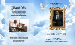 8.5 x 14 Half Fold Brochure