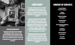 8.5 x 14 Tri Fold Brochure