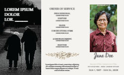 8.5 x 14 Tri Fold Brochure