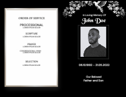 11 x 8.5 Half fold Brochure