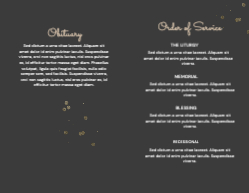 11 x 8.5 Half fold Brochure