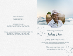 11 x 8.5 Half fold Brochure