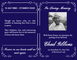 11 x 8.5 Half fold Brochure