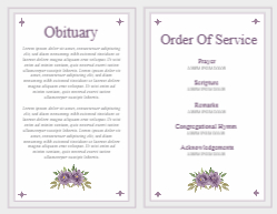 11 x 8.5 Half fold Brochure