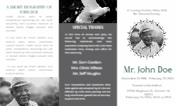 8.5 x 14 Tri Fold Brochure