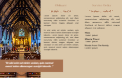 11 x 17 Tri Fold Brochure