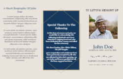 11 x 17 Tri Fold Brochure
