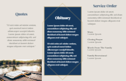 11 x 17 Tri Fold Brochure