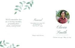 11 x 17 Tri Fold Brochure