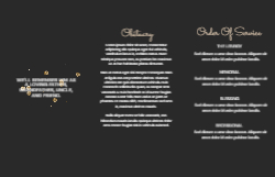11 x 17 Tri Fold Brochure