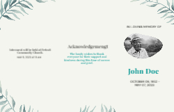 11 x 17 Tri Fold Brochure
