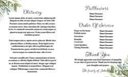 8.5 x 14 Half Fold Brochure