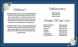 8.5 x 14 Half Fold Brochure