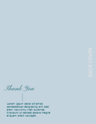 8.5 x 11 Booklet