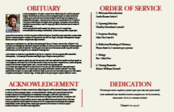 11 x 17 Half fold Brochure