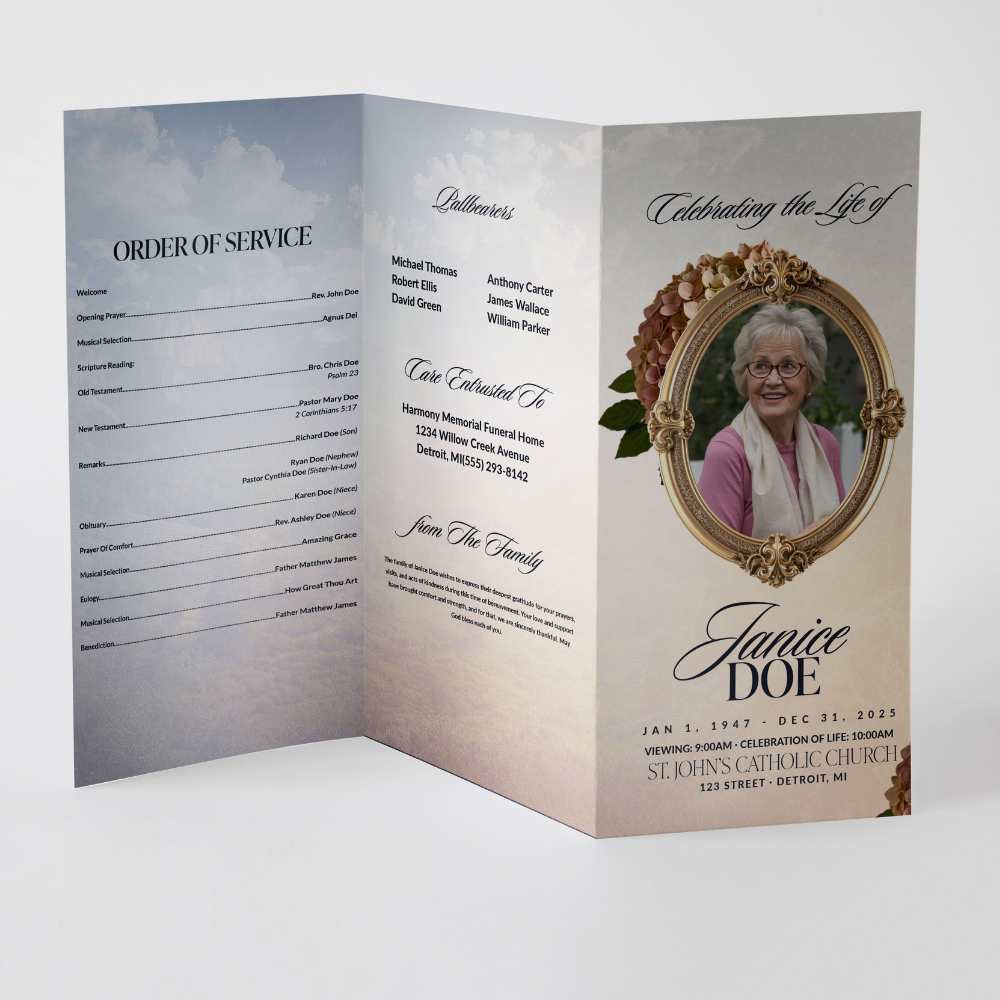 11 x 17 Tri-fold Brochure
